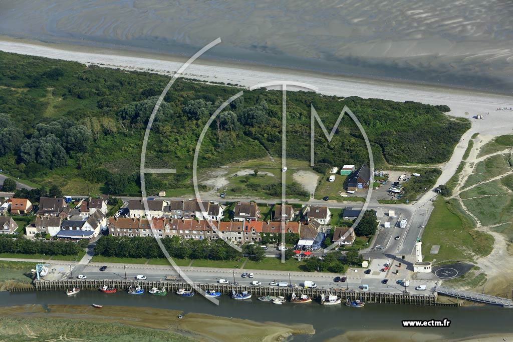 Photo arienne de Cayeux-sur-Mer (le Hourdel)