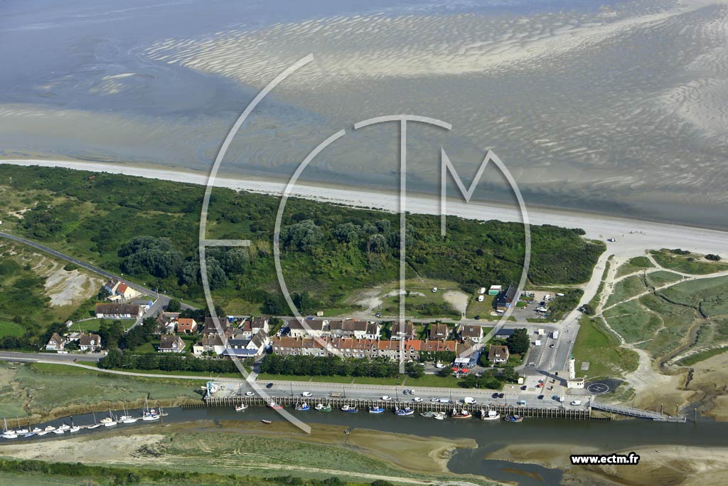 Photo arienne de Cayeux-sur-Mer (le Hourdel)
