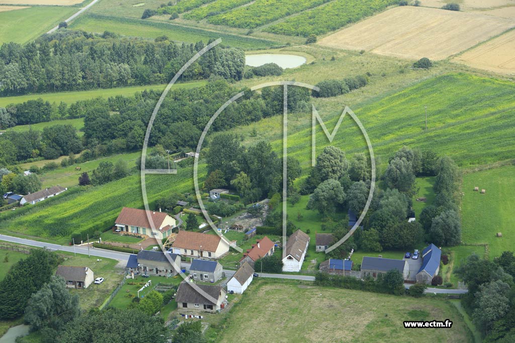 Photo arienne de Cayeux-sur-Mer (le Marais)
