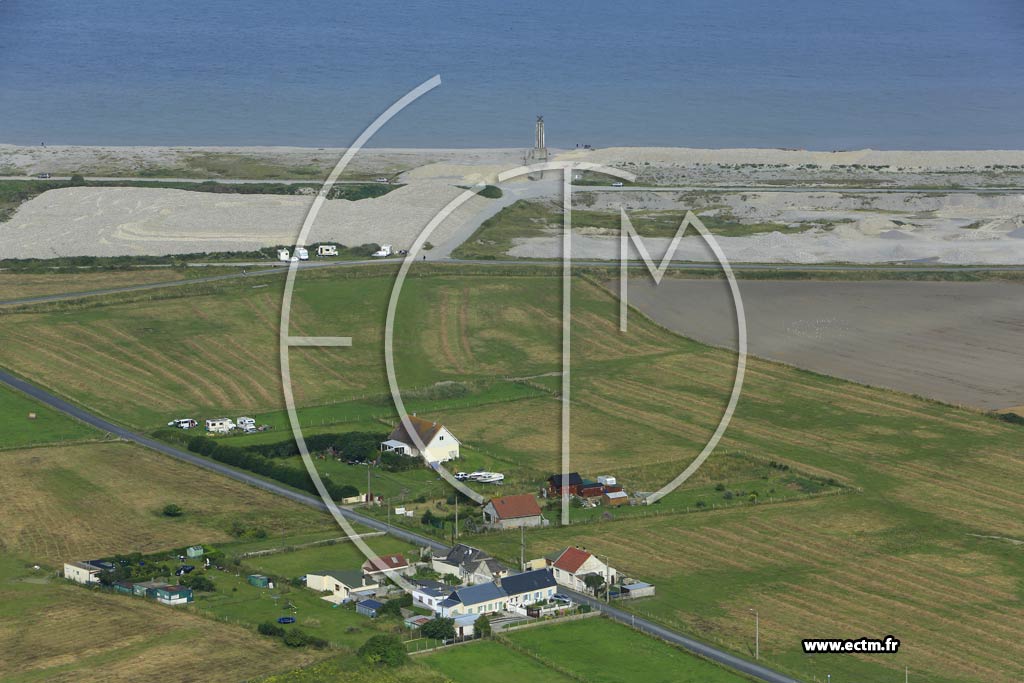 Photo arienne de Cayeux-sur-Mer (le Moulin de la Petite Croix)