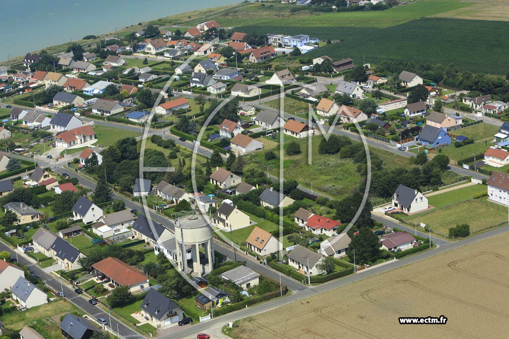 Photo arienne de Criel-sur-Mer (Plaine de Mesnil - Val)