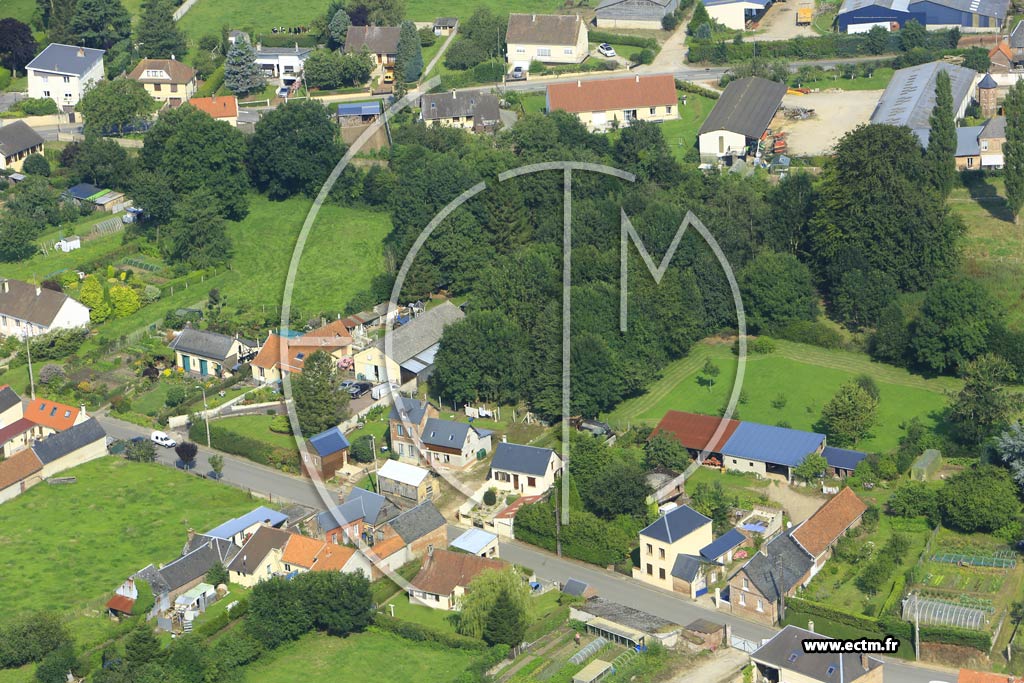 Photo arienne de Dargnies