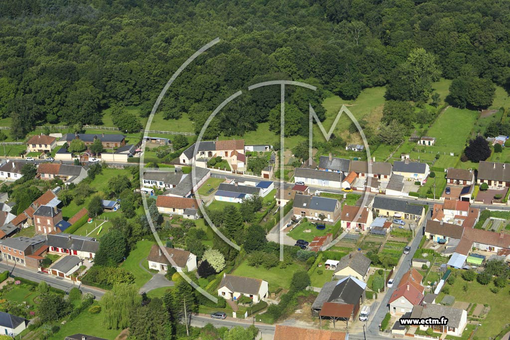 Photo arienne de Embreville
