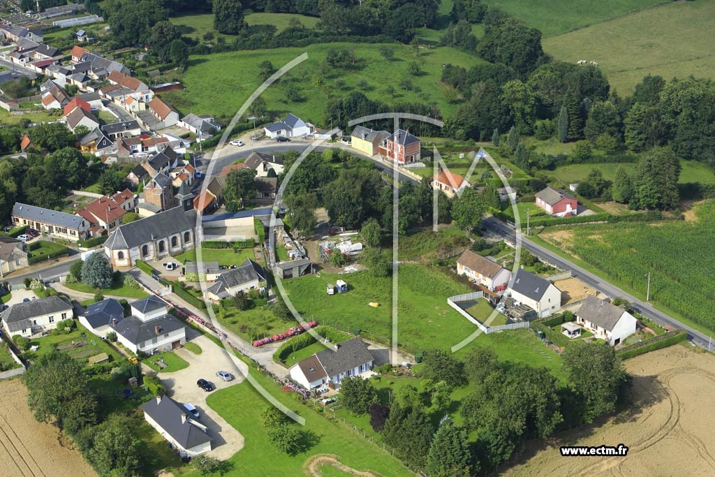 Photo arienne de Embreville