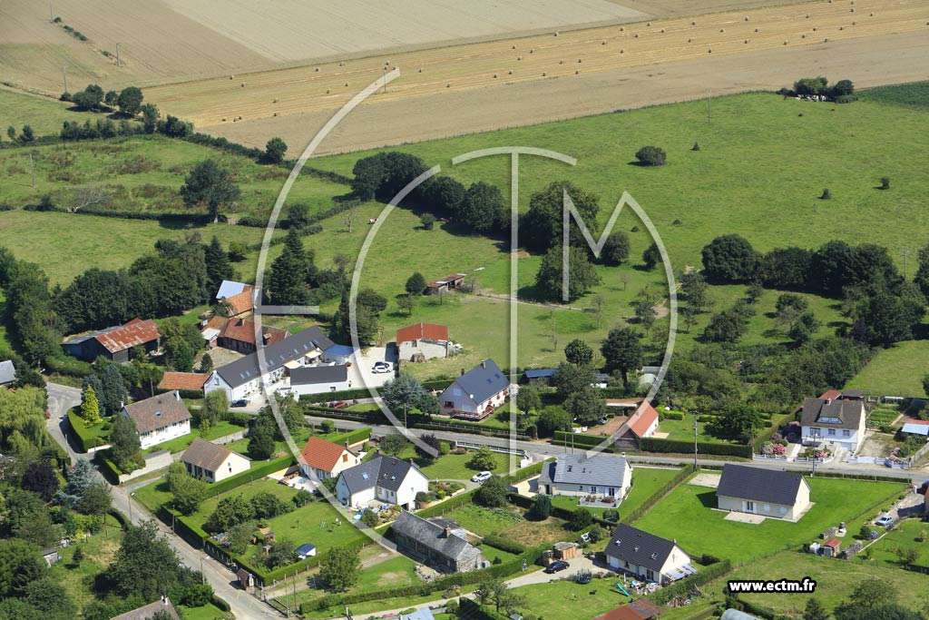 Photo arienne de Le Mesnil-Raume