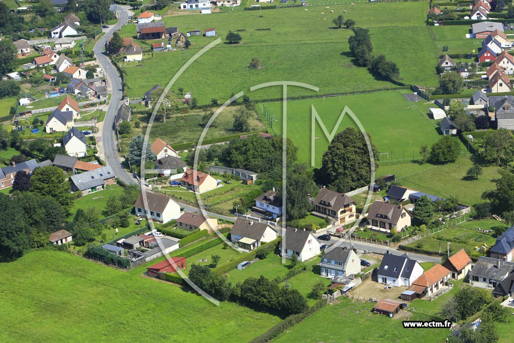 Photo arienne de Le Mesnil-Raume