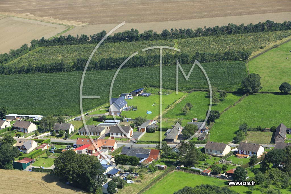 Photo arienne de Le Mesnil-Raume