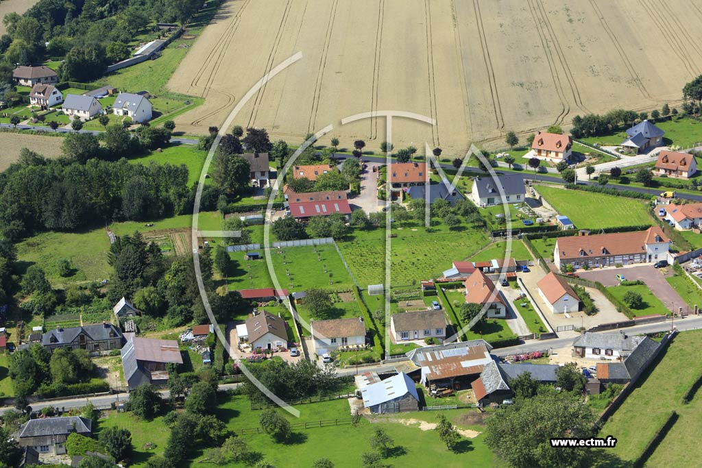 Photo arienne de Le Mesnil-Raume