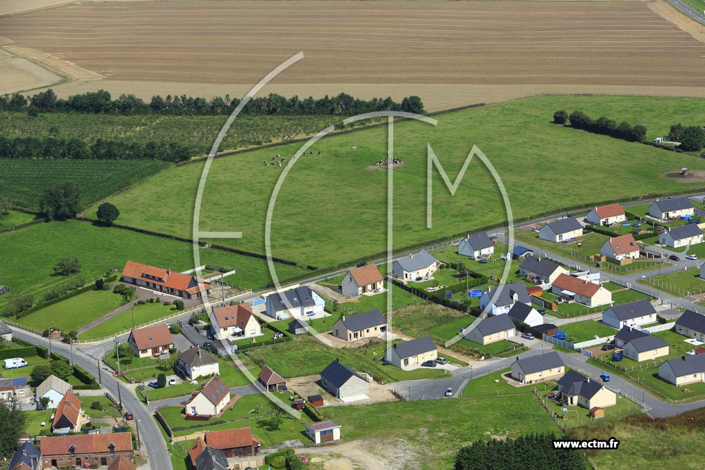 Photo arienne de Le Mesnil-Raume