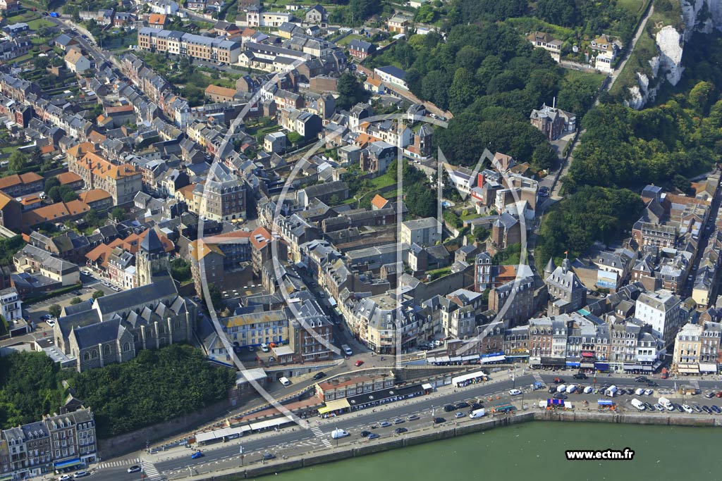 Photo arienne de Le Trport (Saint-Julien)