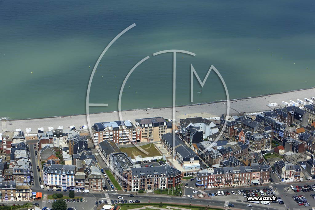 Photo arienne de Mers-les-Bains (Centre)