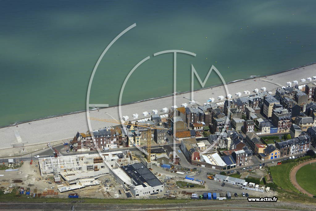 Photo arienne de Mers-les-Bains (Centre)