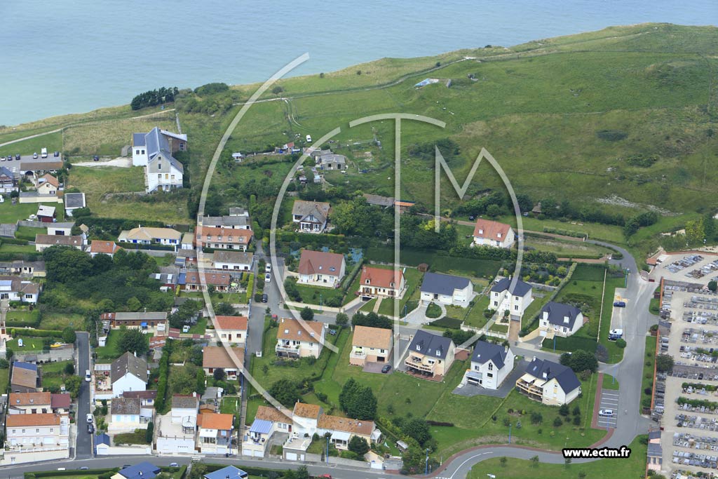 Photo arienne de Mers-les-Bains (la Falaise)
