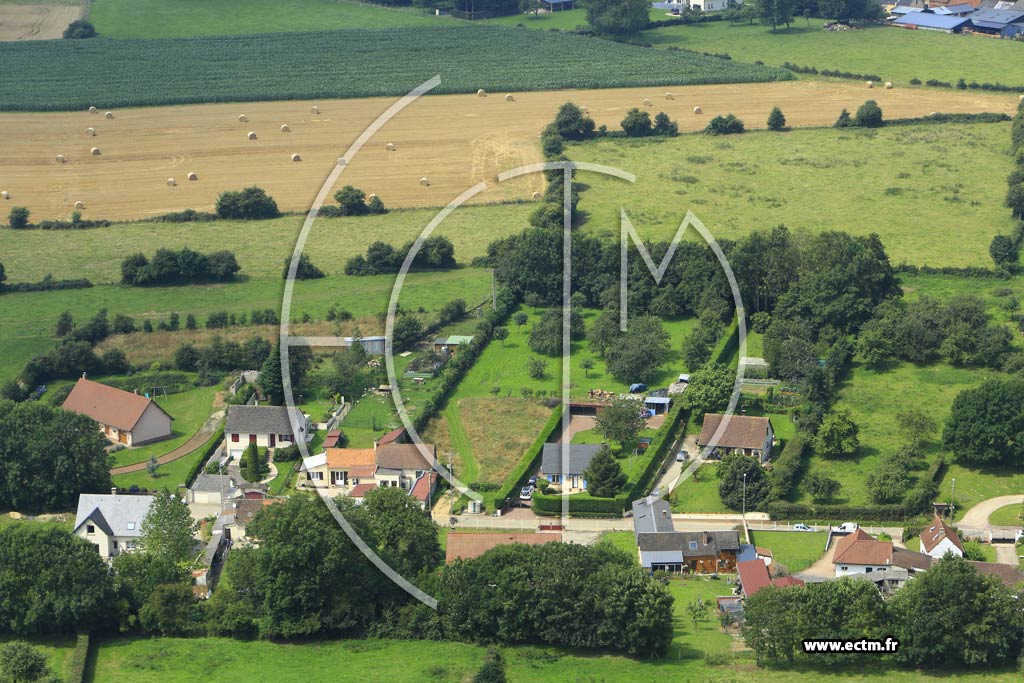 Photo arienne de Saint-Blimont