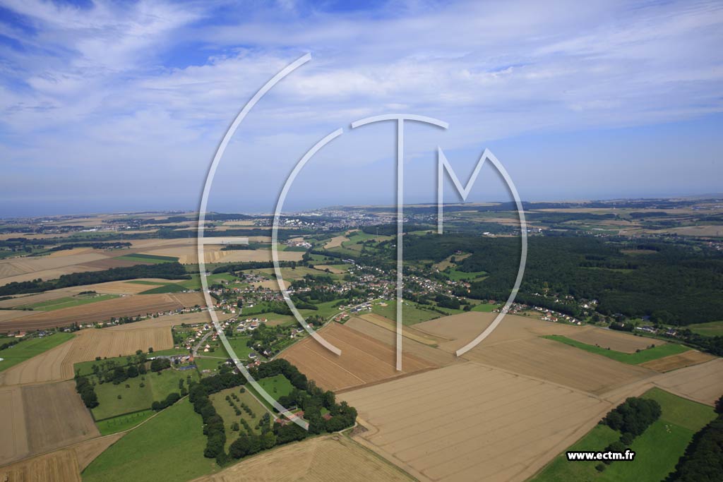 Photo arienne de Saint-Pierre-en-Val