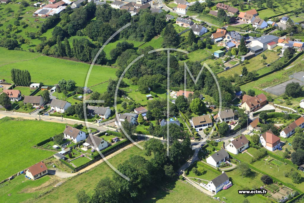 Photo arienne de Saint-Pierre-en-Val