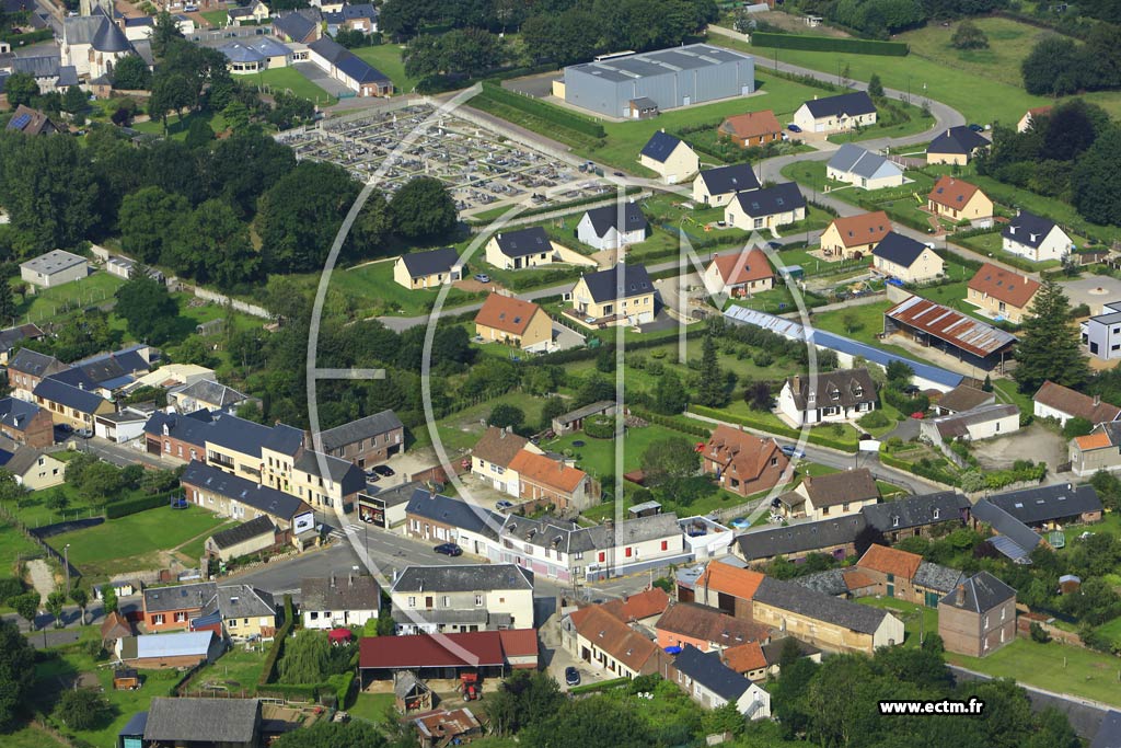 Photo arienne de Saint-Quentin-la-Motte-Croix-au-Bailly (la Croix)