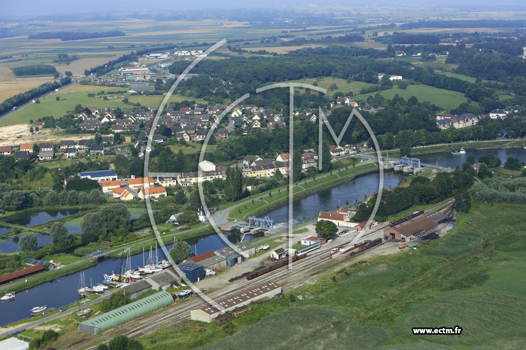 Photo arienne de Saint-Valry-sur-Somme (Arrt de Saint-Valery-Canal)