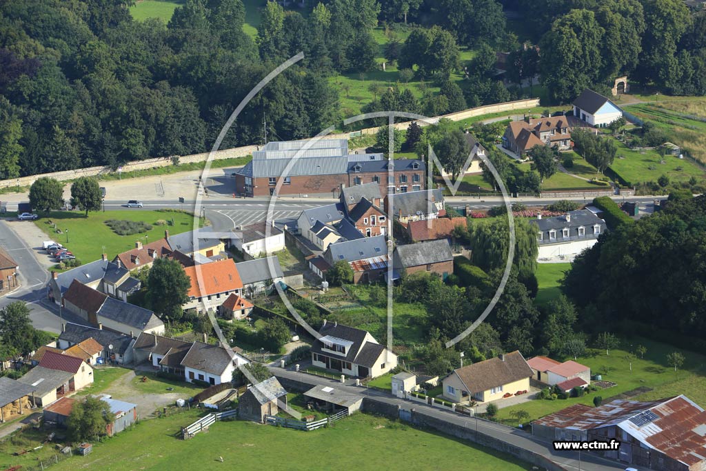 Photo arienne de Saint-Valry-sur-Somme (Croix l'Abb)