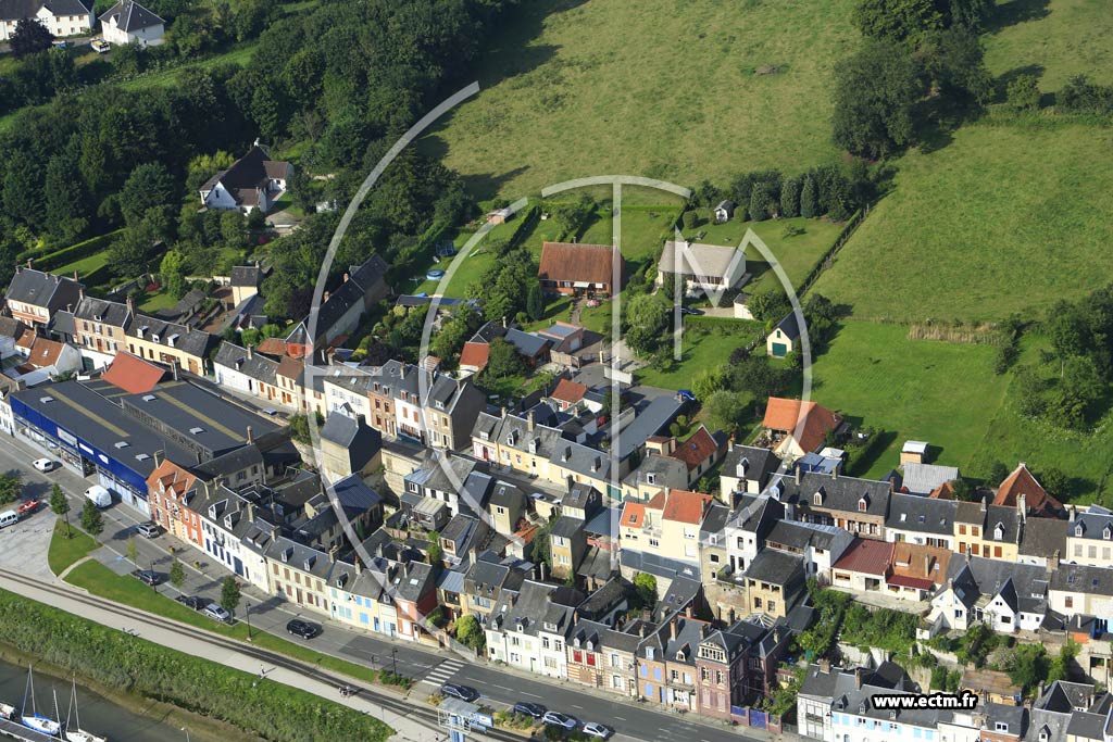 Photo arienne de Saint-Valry-sur-Somme (le Chantier)