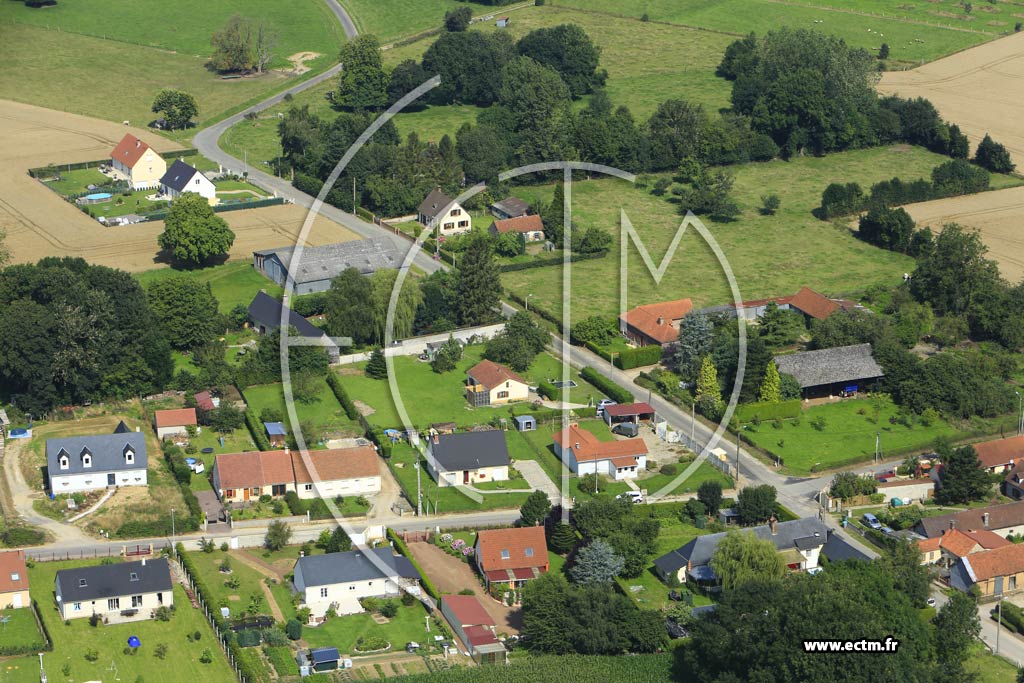 Photo arienne de Vismes (Wiammeville)
