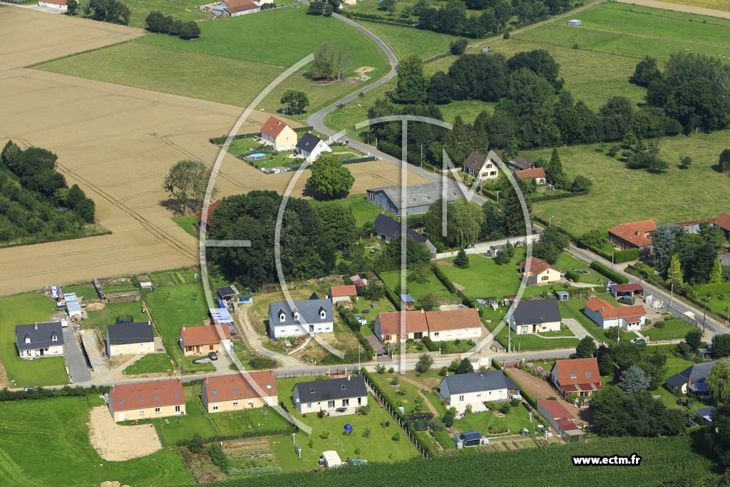 Photo arienne de Vismes (Wiammeville)