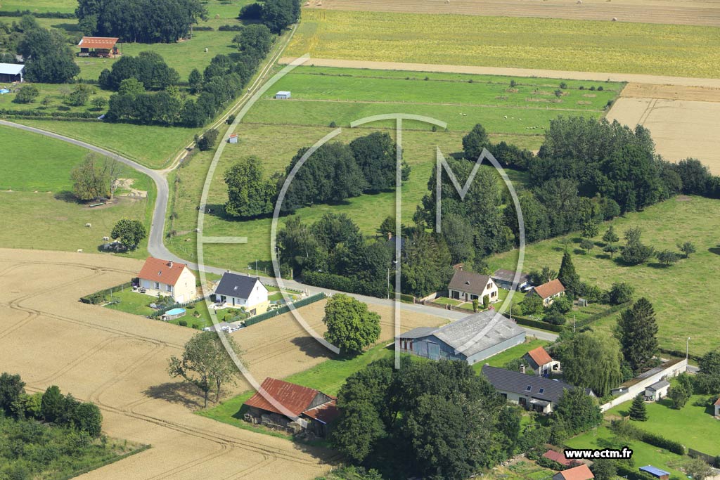 Photo arienne de Vismes (Wiammeville)