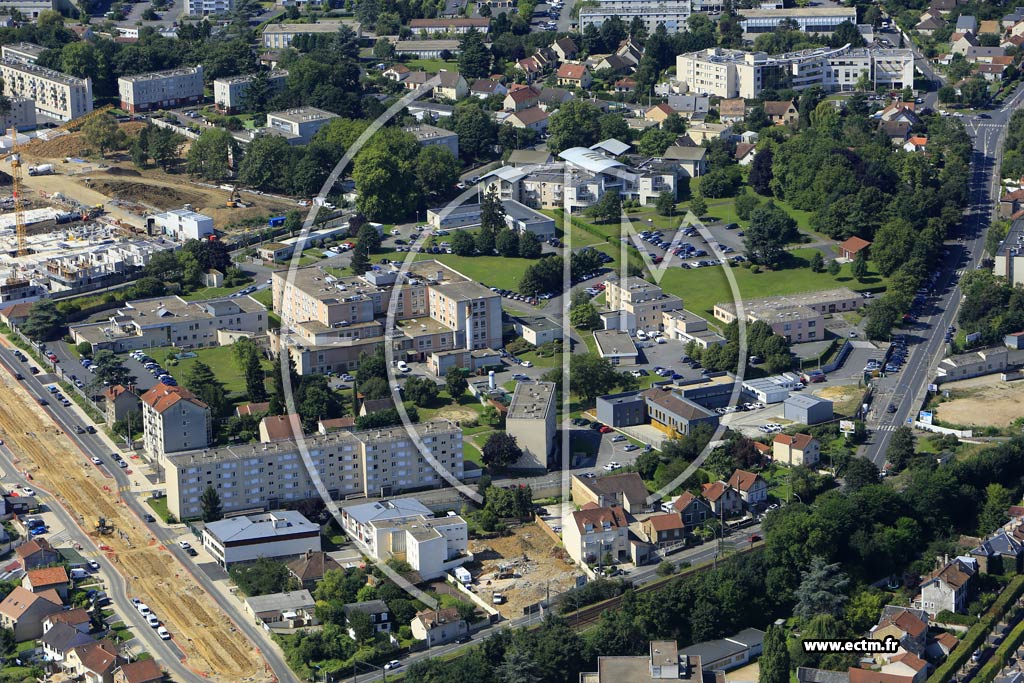 Photo arienne de Arpajon