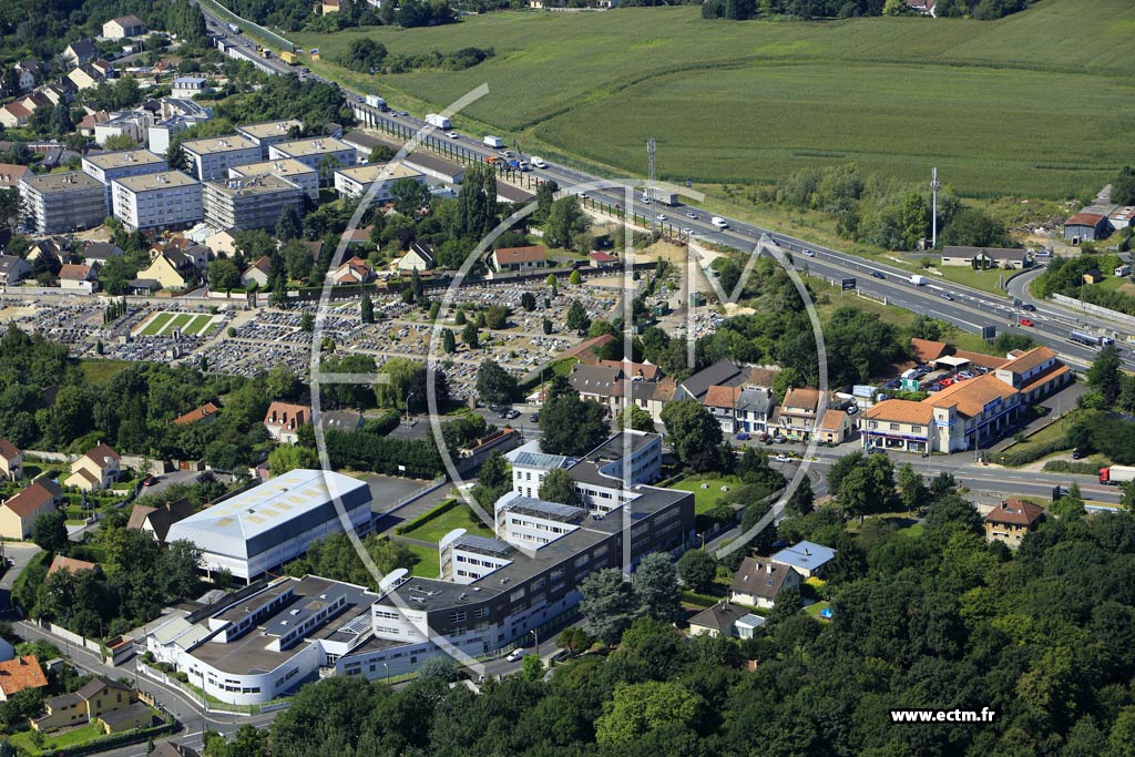 Photo arienne de Arpajon (les Grouaisons)