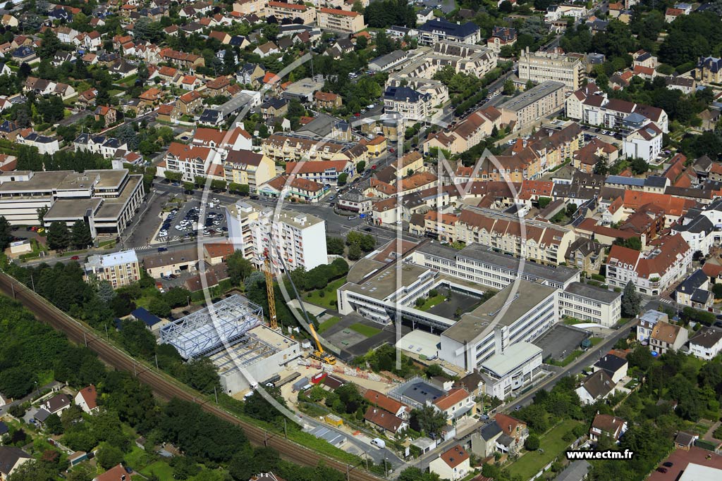 Photo arienne de Arpajon (Porte d'tampes)