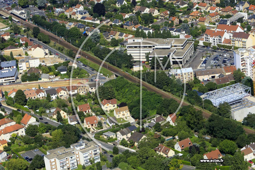Photo arienne de Arpajon (Quartier Verdun - Charcot)