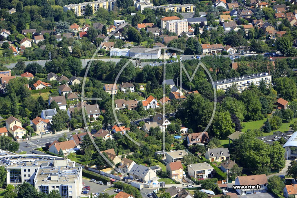 Photo arienne de Arpajon (Route d'gly)