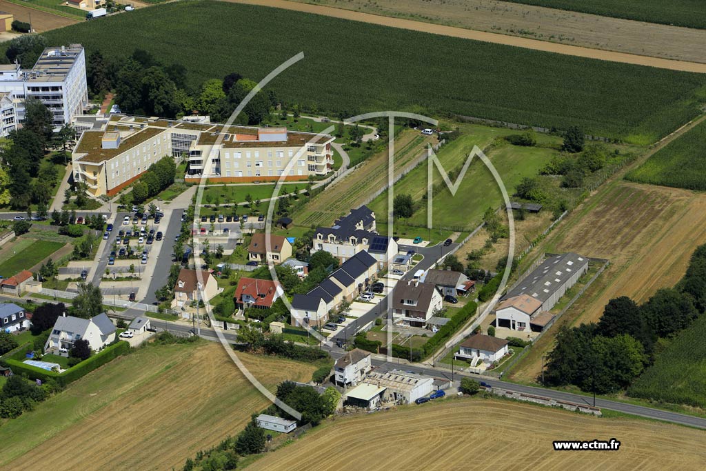 Photo arienne de Ballainvilliers (la Grange aux Cercles)