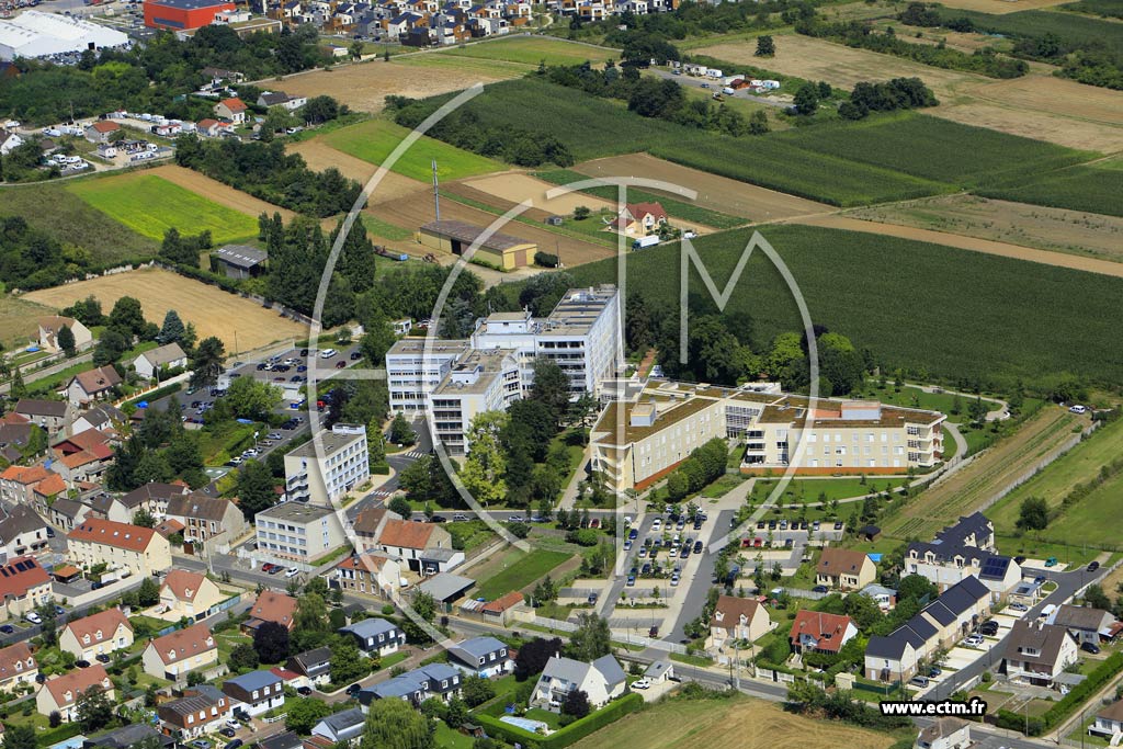 Photo arienne de Ballainvilliers (la Grange aux Cercles)