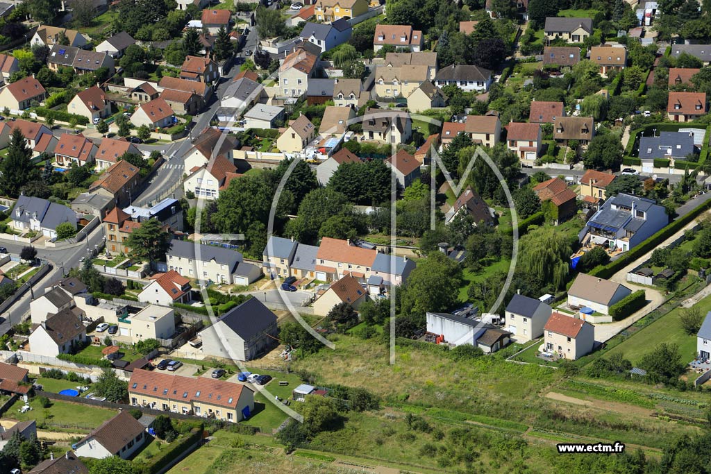 Photo arienne de Ballainvilliers (la Grange aux Cercles)