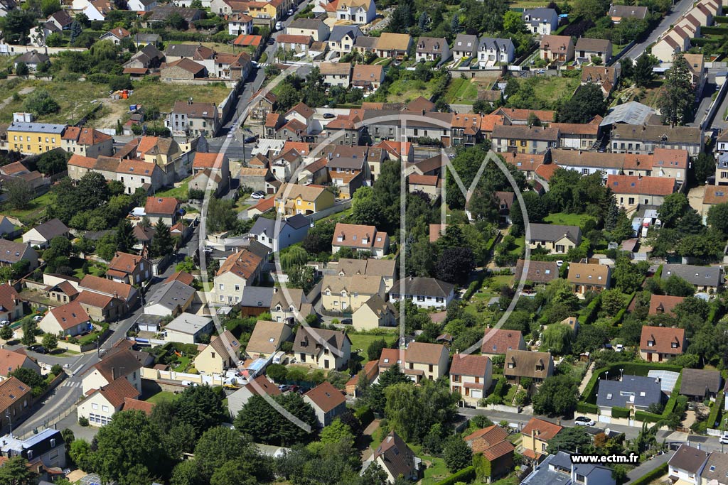 Photo arienne de Ballainvilliers (la Grange aux Cercles)