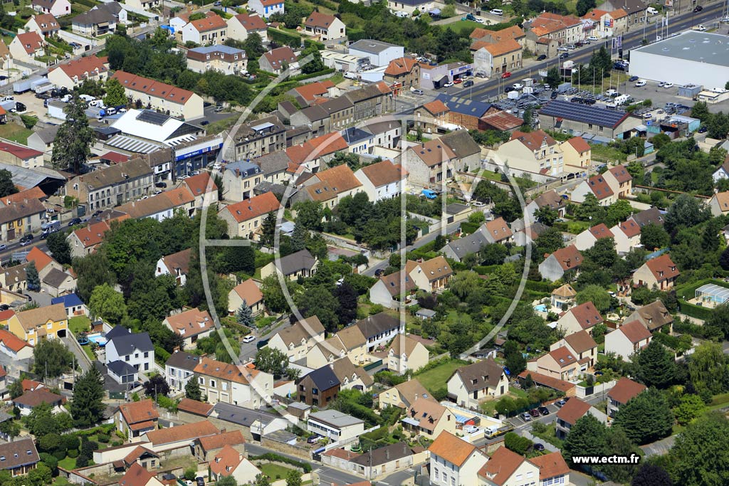 Photo arienne de Ballainvilliers (la Grange aux Cercles)