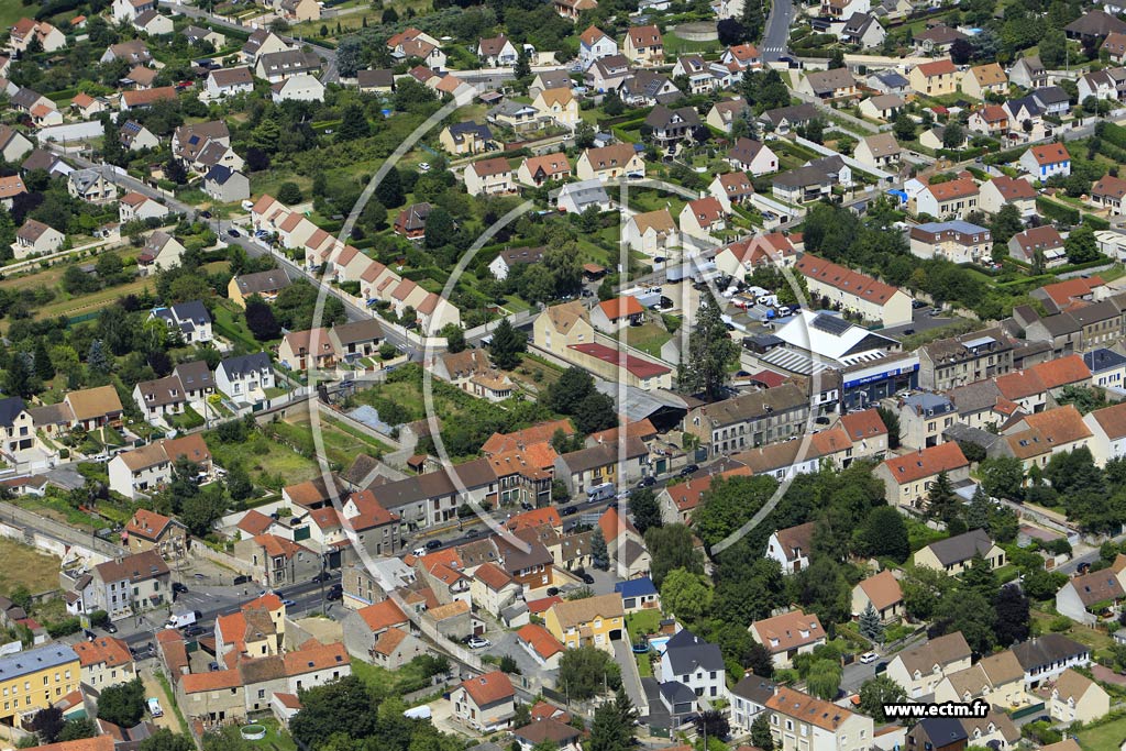 Photo arienne de Ballainvilliers (la Grange aux Cercles)
