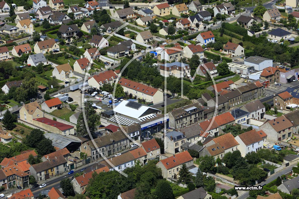 Photo arienne de Ballainvilliers (la Grange aux Cercles)