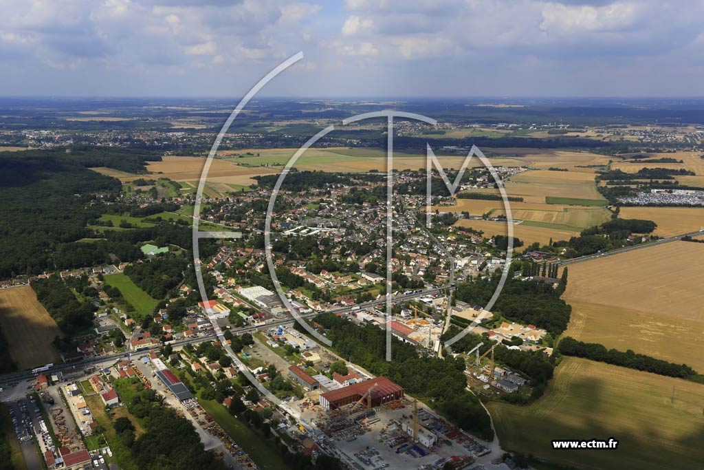 Photo arienne de Boissy-sous-Saint-Yon