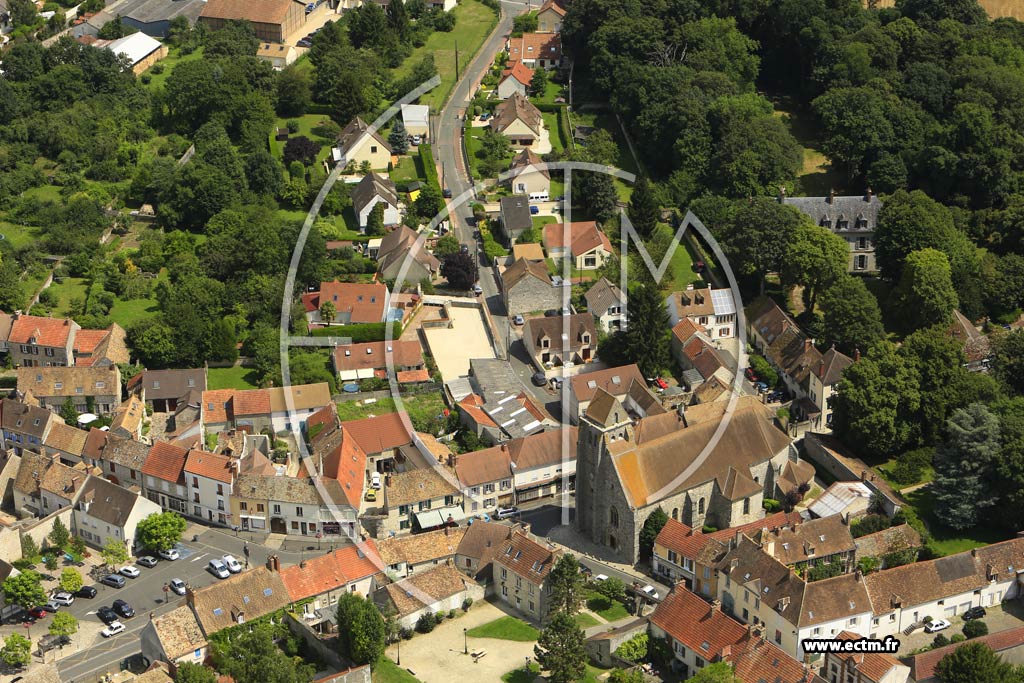 Photo arienne de Boissy-sous-Saint-Yon