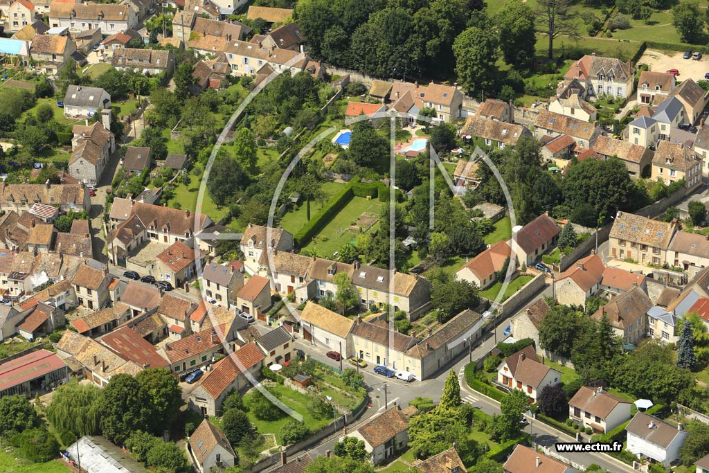 Photo arienne de Boissy-sous-Saint-Yon