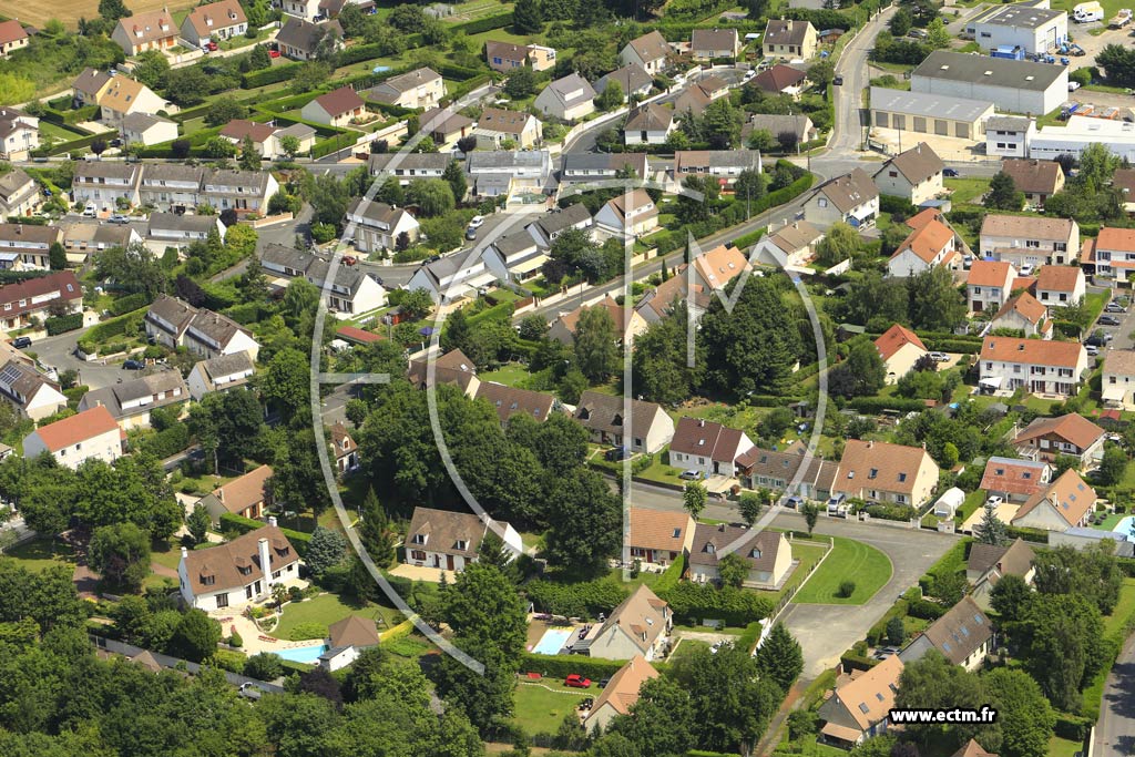 Photo arienne de Boissy-sous-Saint-Yon (le Bchevret)