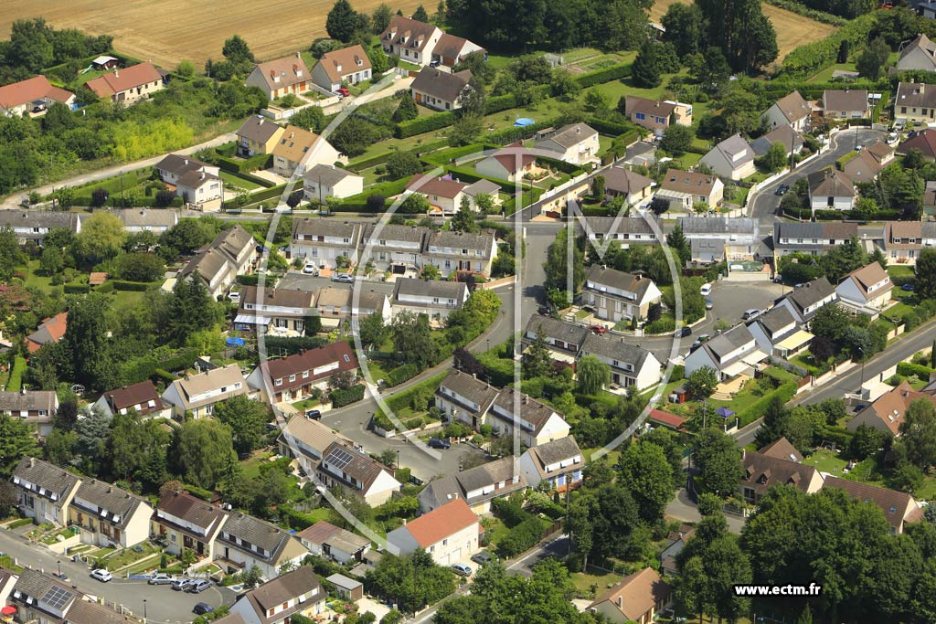 Photo arienne de Boissy-sous-Saint-Yon (le Bchevret)