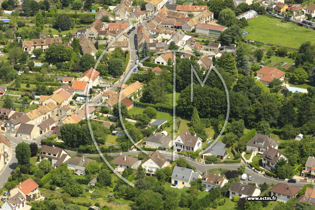 Photo arienne de Boissy-sous-Saint-Yon (les Closeaux)
