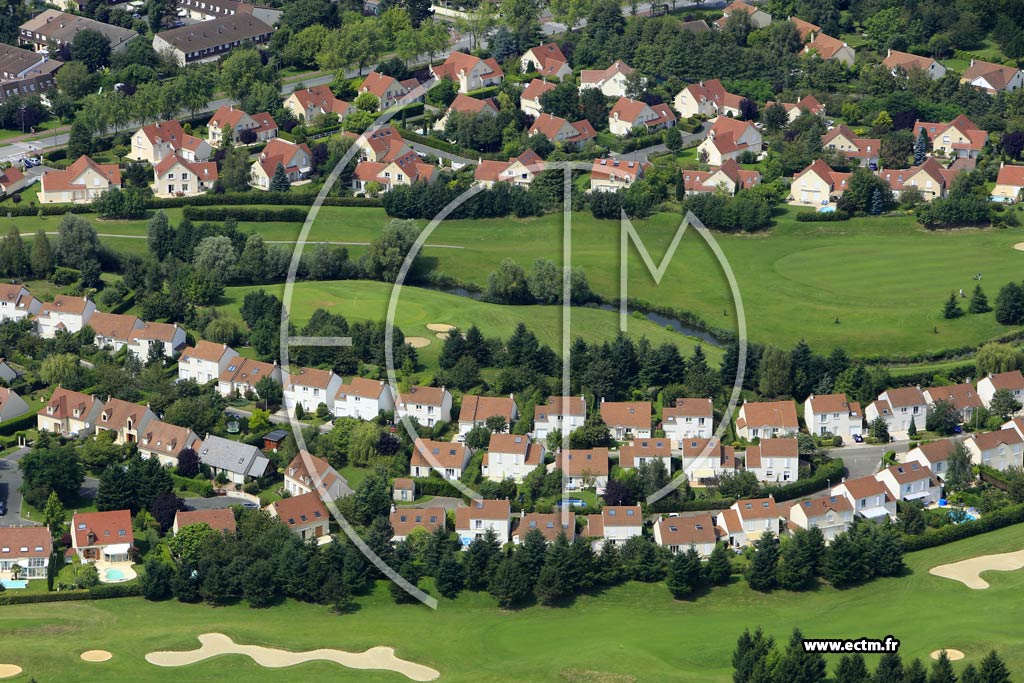 Photo arienne de Bondoufle (Golf de Bondoufle)