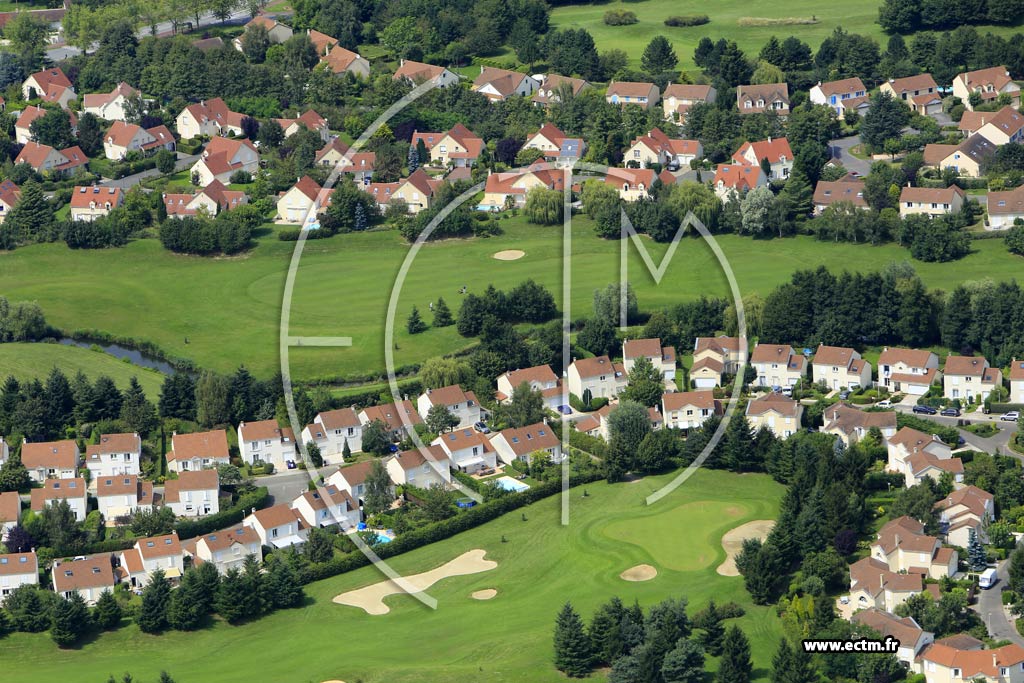 Photo arienne de Bondoufle (Golf de Bondoufle)