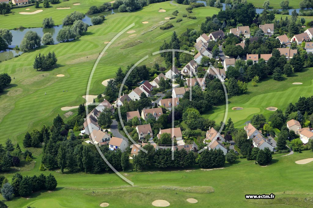 Photo arienne de Bondoufle (Golf de Bondoufle)