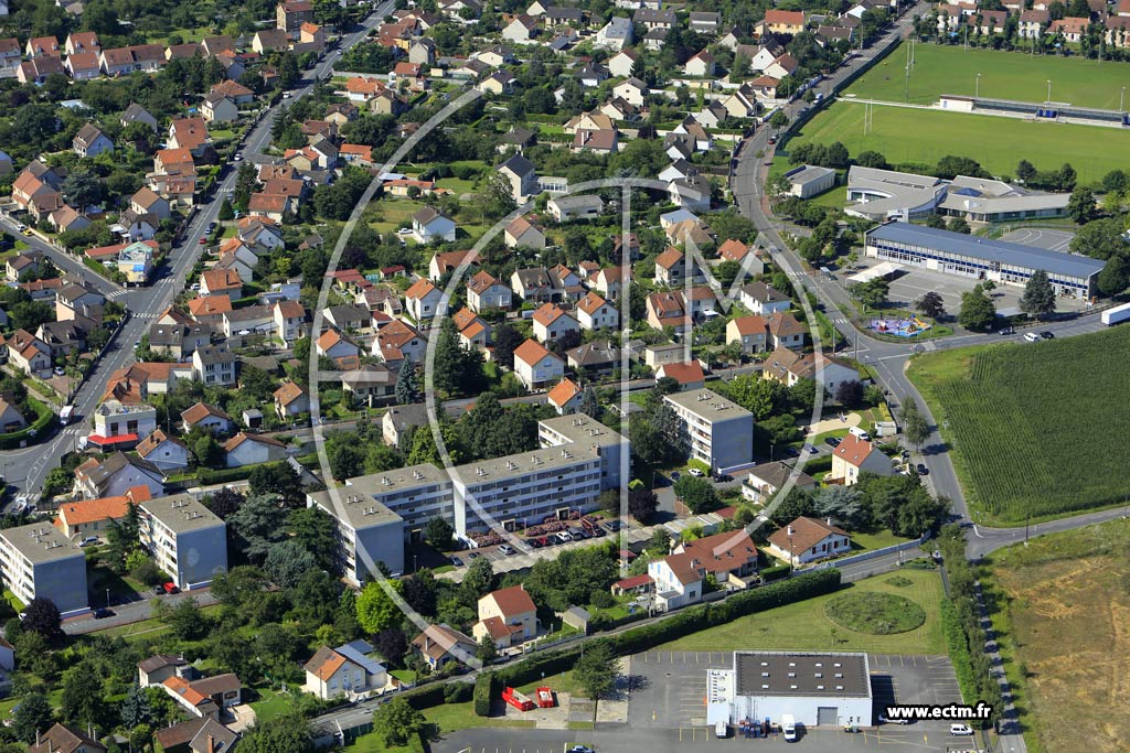Photo arienne de Brtigny-sur-Orge (Essonville)