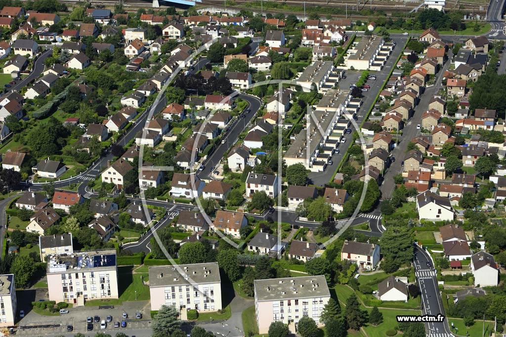 Photo arienne de Brtigny-sur-Orge (la Moinerie)